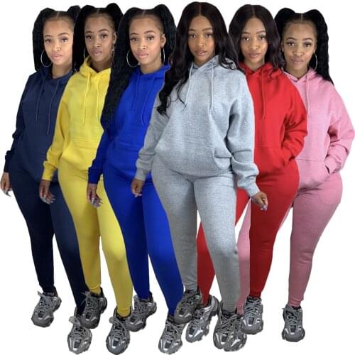 Velour Tracksuit 2021 Sportwear Outfits Women Tracksuit 2 Piece Set Winter Sweat Suits Sweatsuit Matching Sets Joggingpak Dames
