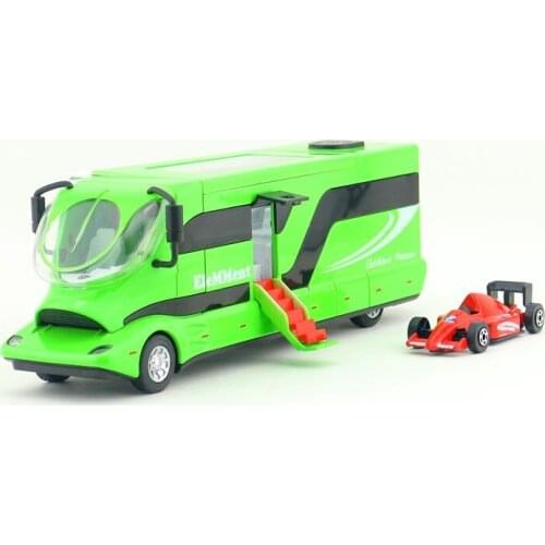 DieCast Metal Toy/Austria ELEMMENT PALAZZO Touring Car/Sound & Light/Pull Back Educational Collection/Festival Gift For Children