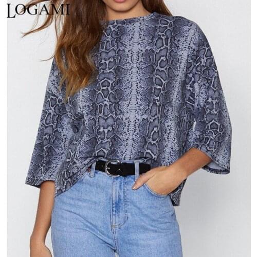 LOGAMI Women's Loose T-Shirts