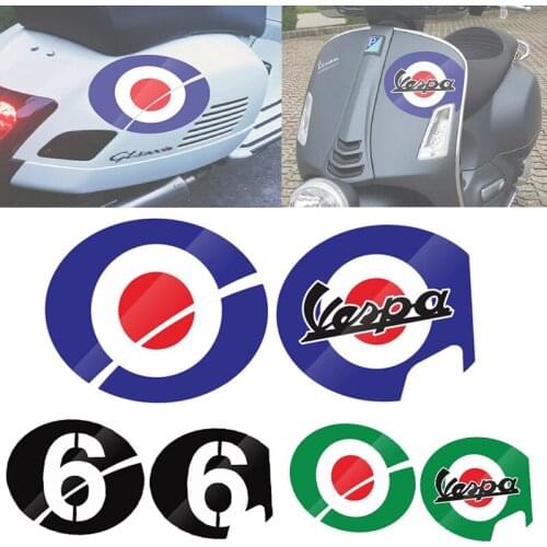 Motorcycle scooter fashion decorative waterproof sticker for Vespa LXV LX GTV GTS PX Sprint 50 125 150 200 250 300 300ie