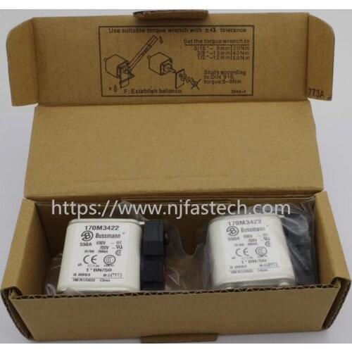 New original 170m3422 fusibles auto fuse hrc fuse link high voltage power fuse