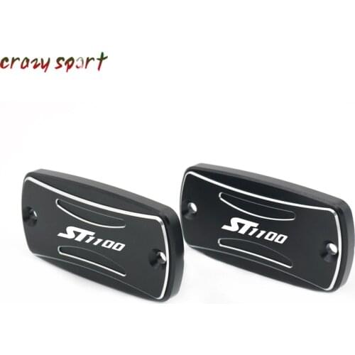 Front Brake Clutch Cylinder Fluid Reservoir Cover Cap For HONDA ST1100 ST 1100 1991-2003 2002 Motorcycle Accessories