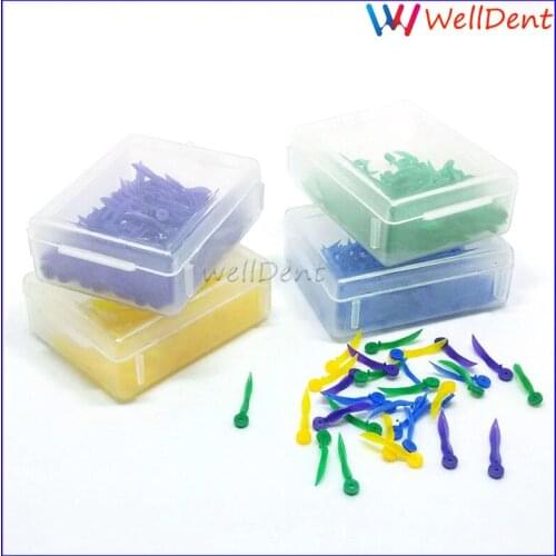 400pcs Dental Lab wave shape Wedge disposable Plastic Wedge With Hole All 4 sizes Dental Materials Instrument Dentist Tools