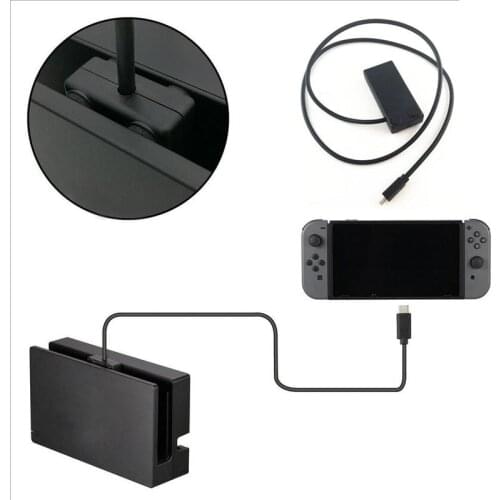 Type-C Male to Female Dock Station Charger TV Audio Video AV Extension Charging Data Cable Cord for Nintend Switch NS Console