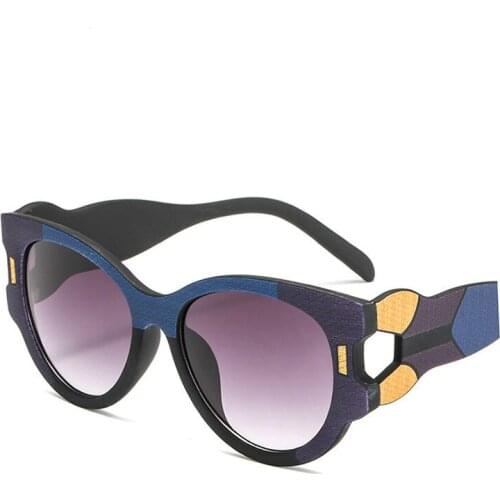 Women Fashion Cat Eye Sunglasses 2020 New Luxury Brand Designer Chromatic Frame Sun Glasses Shades Eyewear Men Women UV400