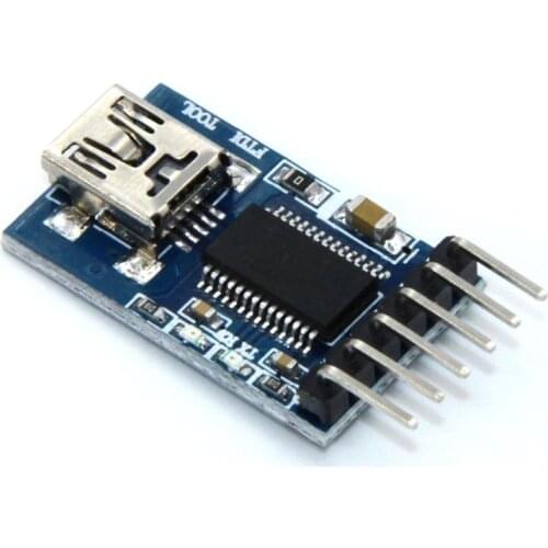10PCS MINI FT232 3.3V 5.5V FT232RL FTDI USB To TTL Serial Adapter Module For Arduino Mini Port Module
