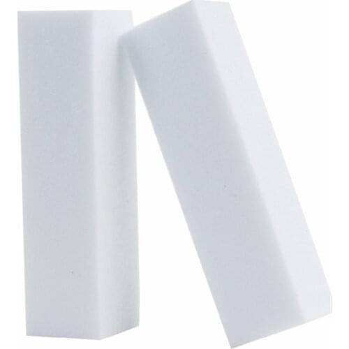 10pcs Portable Buffer Nail Beauty Art Sanding Sponge Block Files White Manicure Nail Buffers