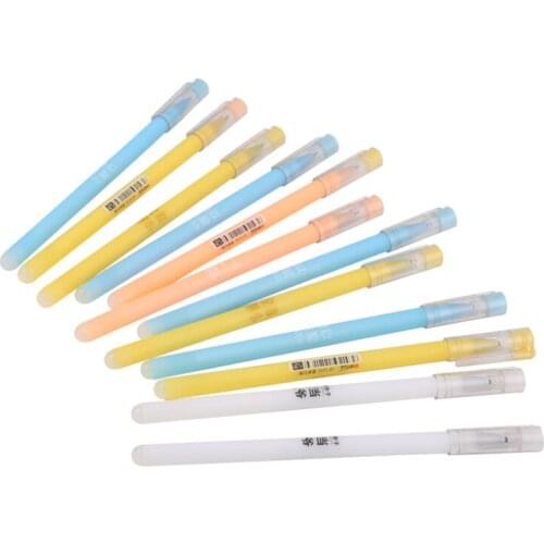 3 pcs/lot Cartoon Erasable Pen 0.38mm Erasable Gel Pen Blue/black Ink Pen Promotional Stationery School & Office Supply