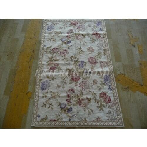 Free shipping 10K 3'x5' handmade needlepoint woolen rugs handmade rug