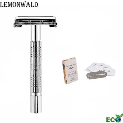Lemonwald Double Edge Safety Razor High Quality Mens Razor With Blade (Slim And Mild)
