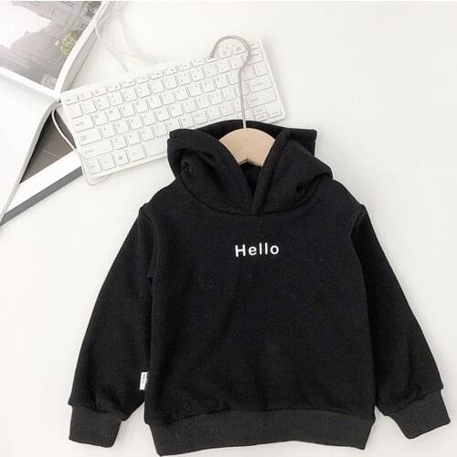 Toddler Infant Baby Kids Boys Girls Sweatshirt Hoodie Warm Winter Outdoors комплекты одежды детская одежда худи плать