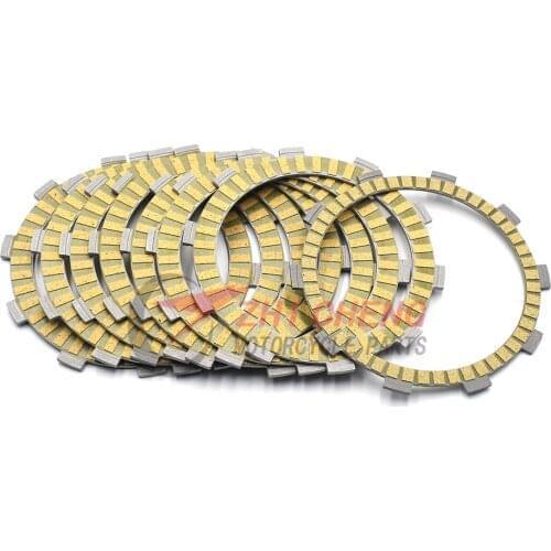Clutch Friction Plates disc For SUZUKI GSR400 2006-2019 GSR600 2006-2019 GSR400A ABS 2007-2017 GSR600 ABS 2008-2019 GSR 400 600