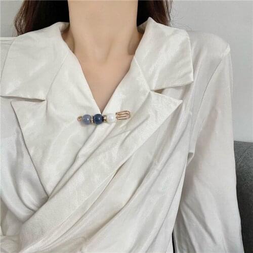 Fixed Cardigan Light Proof Brooches Close Waist Japanese Fashion Pin