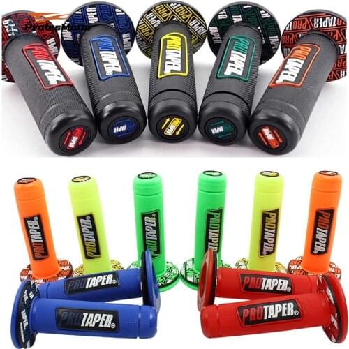 Handlebar Handle Gel Grips Fit For 7/8" Handlebar Rubber Gel Hand Grips Dirt Pit Bike Motocross Motorcycle 10 Colors Option