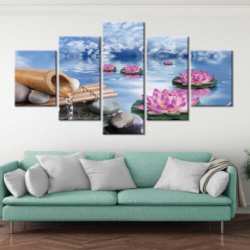 Poster Print Canvas Painting zen Baddha Picture Home Decor Modern Wall Art Framework