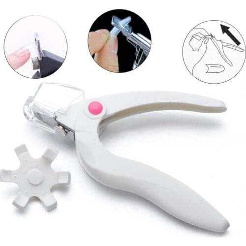 Nail Art Cuticle Clipper Cutter False Nail Tips French Scissors Manicure Tool Comfortable Grip Easy to Use Durable
