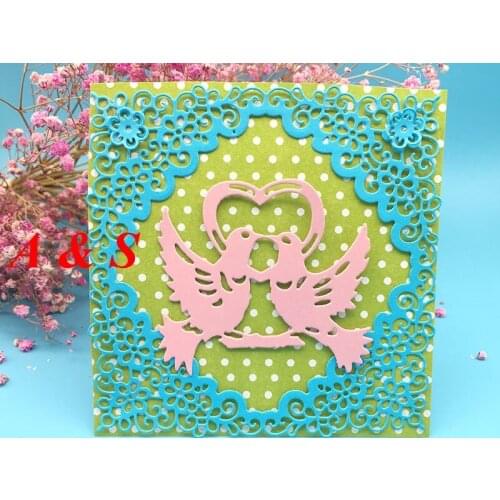 S46 METAL CUTTING DIES Pigeon dove bird of peace Scrapbook card album wedding paper craft home decor embossing stencil punch