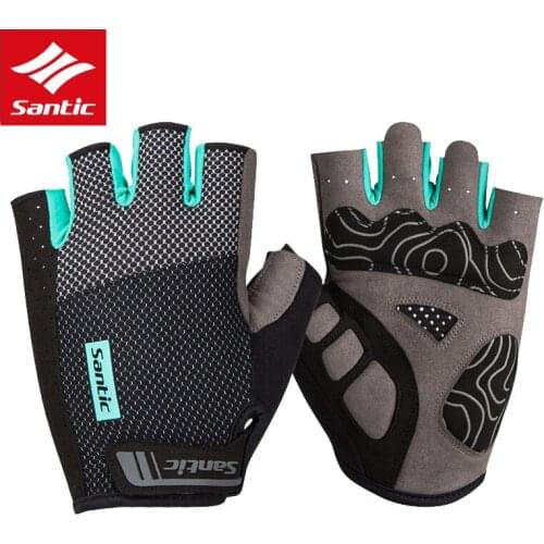 Men Women Cycling Gloves Half Finger Mountain Road Bike Gloves Breathable Anti-shock Sports MTB Bicycle Gloves Guantes Ciclismo