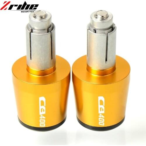 For CB400 Motorcycle CNC Handlebar Grips Bar Ends Cap Slider For HONDA CB400 VTEC CB400SF CB1 CBR400 1992 1993 1994 1995-1998
