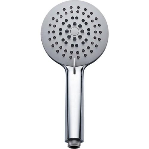 Bathroom Hand Held Spray Shower Head, 5 function Silicone Nozzles Massage Spa HandHeld Shower Head