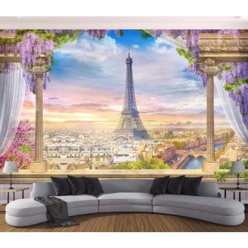 3d wallpaper Custom photo mural Palace of Roman columns picture room decor painting 3d wall mural wallpaper for walls 3 d