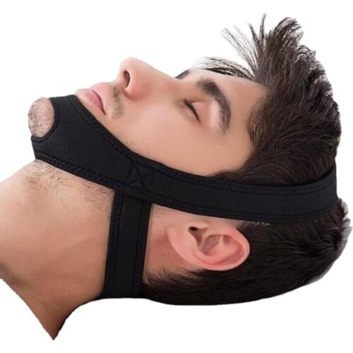 Neoprene Anti Snore Stop Snoring Chin Strap Belt Anti Apnea Jaw Solution Sleep Support Apnea Belt Sleeping Care Tools