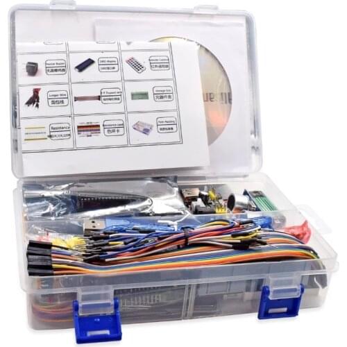 WeiKedz 2020 The Most Complete Starter Kit for Arduino R3 with Tutorial /1602 LCD / R3 board/Resistor