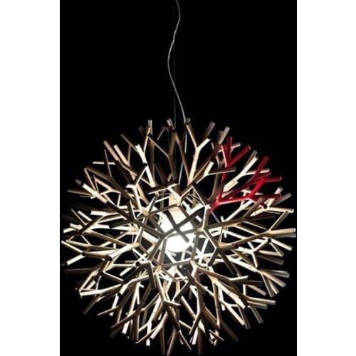 Simple Acrylic Coral Design Creative pendant lamp Modern DIY Color with E27 Round Ball Branch Restaurant Decoration lighting