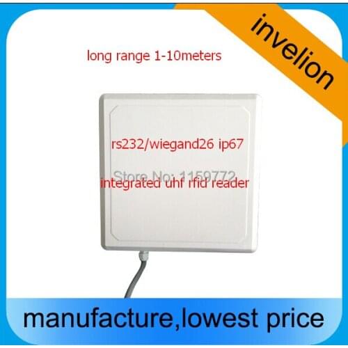 RS232/Wiegand26 middle distance integrated epc gen2 reader