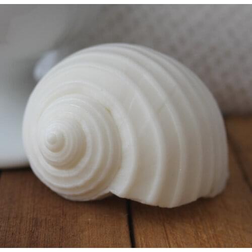 Silicone Mould Pearl Conch Handmade Soap Mold Shells Shellfish Shape Soap Mold Decorating Fondant Cake Mold