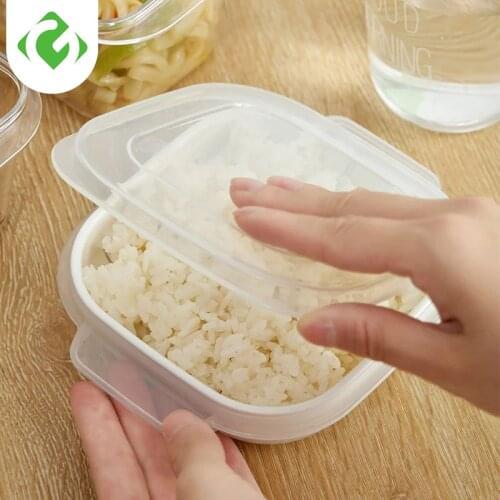 Drain Box Lunch Boxes Microwave Heating Office Worker Dumpling Packing Box Keep Fresh Rice Crisper Freezer Box Bun Fruit GY