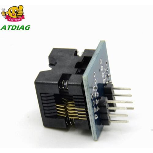 SOIC8 SOP8 to DIP8 EZ Socket Converter Module Programmer Output Power Adapter With 150mil Connector SOIC 8 SOP 8 To DIP 8