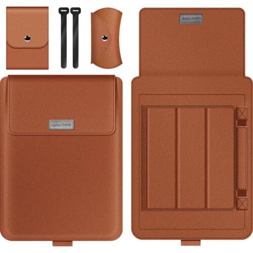 Pu Leather Laptop Bag Sleeve Bag Case For Macbook Air Pro 11 11.6 12 13 13.3 15 15.4 For Huawei Honor Dell HP ASUS Notebook Case