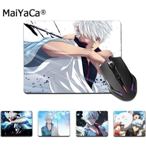 Maiyaca Top Quality Anime Gintama gamer play mats Mousepad Top Selling Wholesale Gaming Pad mouse