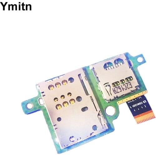 Ymitn Micro SD TF & Sim Card Reader Tray Slot Flex Cable For Lenovo Tablet S6000 S6000 S6000H