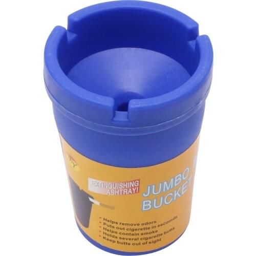 Mini Auto Car Butt Bucket Cigarette Plastic Smoke Cup Ashtray Holder New 1pc D5QE