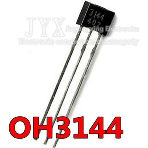 10PCS/Lot A3144/ OH3144/ Y3144 3144 Hall Effect Sensor Magnetic Detector 4.5-24V TO-92
