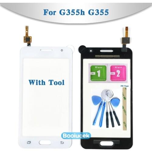 4.5" For Samsung Galaxy DUOS Core 2 II SM-G355H G355H G355 G355M Touch Screen Digitizer Sensor Outer Glass Lens Panel