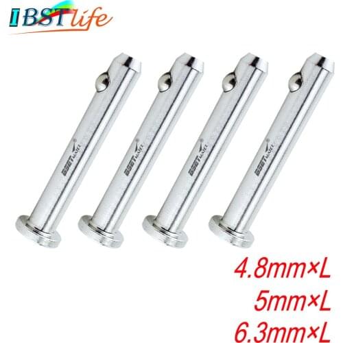 4PCS 316 Stainless Steel Dowel Pin Flat Head Cylindrical Pin Positioning Pins Quick Release Ball Pin Retainer Farm Lawn Garden