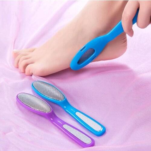500pcs new Stainless Steel Foot Rasp Callus Dead Skin Remover File Exfoliating Pedicure Foot File Foot Care Tool