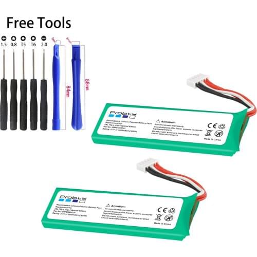 3500mAh 3.7V Battery GSP872693 01 Rechargeable Battery Pack for JBL Speaker Flip 4, Flip 4 Special Edition