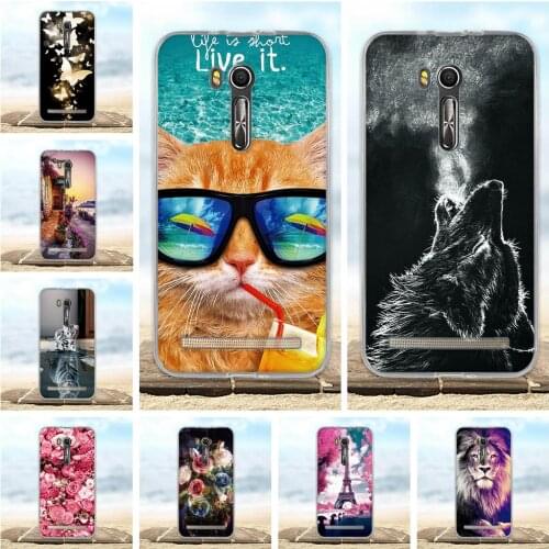 For Asus Zenfone Go ZB551KL Case Ultra Thin Soft Silicon TPU Cover 3D Cute Funda For Asus zenfone Go TV G550KL 5.5'' Phone Cases