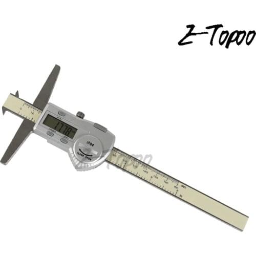 0.01mm 0-150mm High-grade stainless steel double hook Digital depth caliper gauge