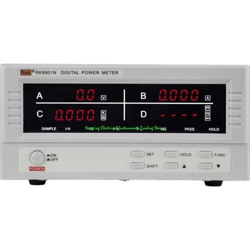 RK9940N digital power meter electrical parameter tester 40A / 600V high-current electrical parameters meter