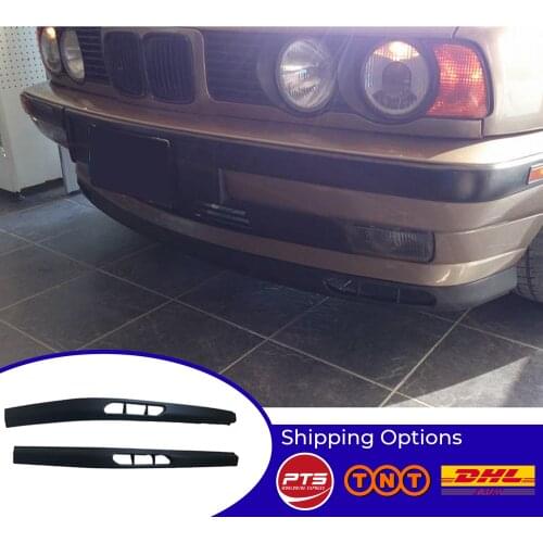 For BMW M5 laguna model FRONT SPOILER BUMPER LIP Euro Spoiler Lip Universal 2 pcs Body Kit