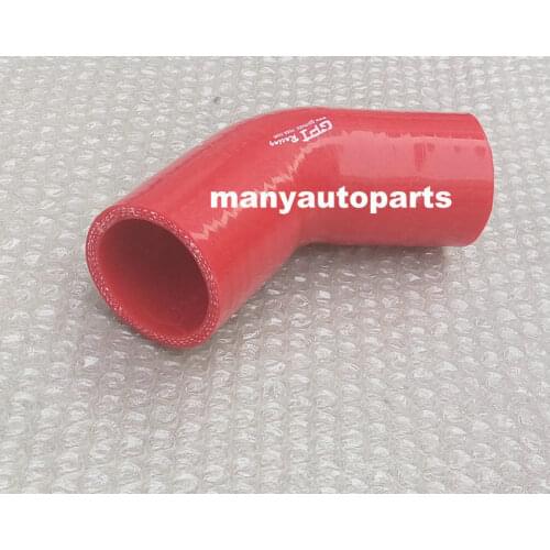 For Silicone Hose 45 degree Bend Elbow 2inch 51mm Silicon Intake Tube pipe RED