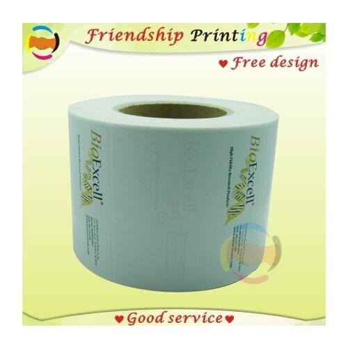 Synthetic paper label, label paper label jewelry, waterproof, fruit label, size can be customized