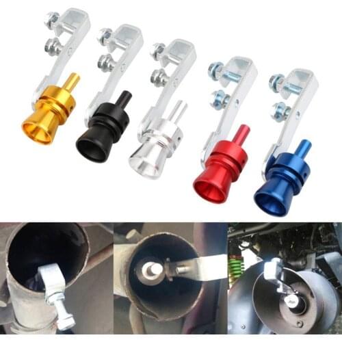 80% Hot Sell Car Turbo Sound Whistle Exhaust Pipe Tailpipe Fake Blow-off Valve Simulator