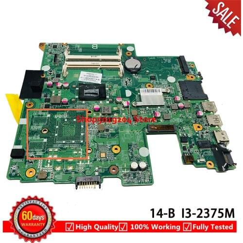 721214-501 721214-001 721214-601 mainboard for HP Pavilion Sleekbook 14 14-B series Laptop motherboard with I3-2375M CPU