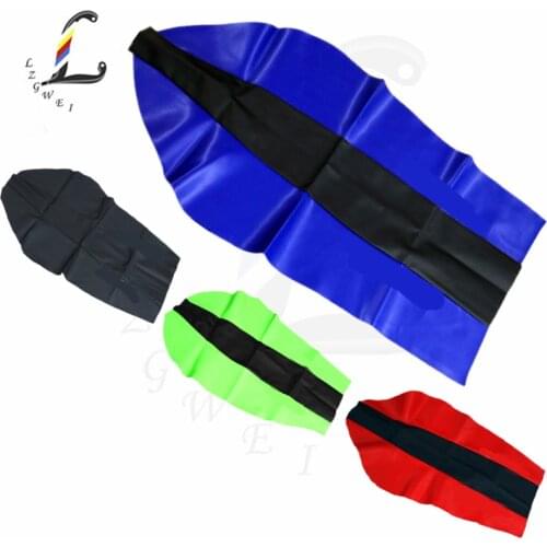 Motorcycle PU Leather Seat Cushion Water Proof Seat Cover For Kawasaki KL250 KLX250 KLX300 KLX400 KLX 250 300 400 Off-road